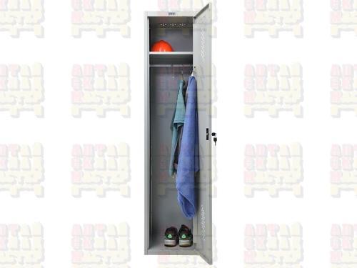 Односекционный металлический шкаф Практик LS-01-40
