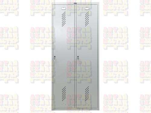 Двухсекционный металлический шкаф Практик LS-21-80