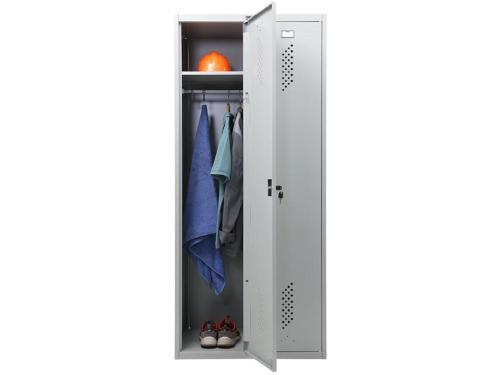Двухсекционный металлический шкаф Практик LS-21-80