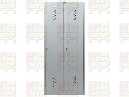 Двухсекционный металлический шкаф Практик LS-21-80U