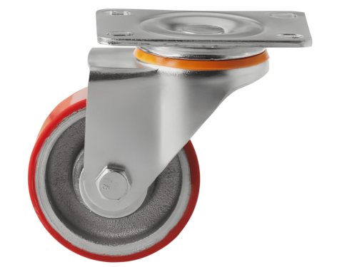 Колесо большегрузное с поворотной площадкой SCP 93 (75 мм/150 кг)