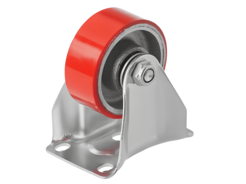 Колесо большегрузное с неповоротной площадкой FCP 92 (75 мм/150 кг)