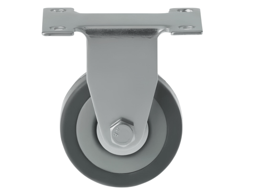Колесо аппаратное с неповоротной площадкой и втулкой скольжения FCg 25 (50 мм/50 кг)