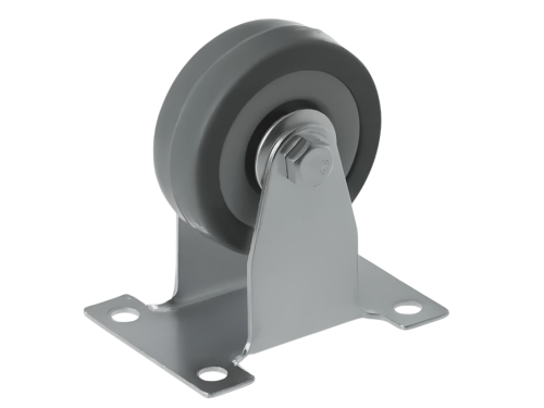 Колесо аппаратное с неповоротной площадкой и втулкой скольжения FCg 25 (50 мм/50 кг)