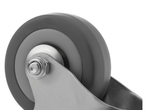 Колесо аппаратное под болт М10 и тормозом SChgb 25 (50 мм/50 кг)