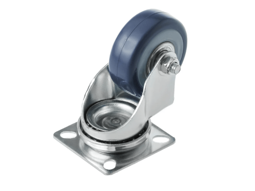 Колесо мебельное с поворотной площадкой и покрытием из поливинилхлорида SCv 25 (50 мм/35 кг)