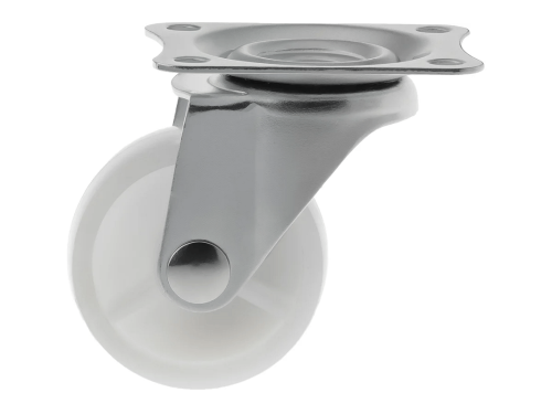 Колесо мебельное полипропиленовое с поворотной площадкой SCpp 25 (50 мм/30 кг)