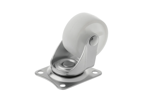 Колесо мебельное полипропиленовое с поворотной площадкой SCpp 25 (50 мм/30 кг)