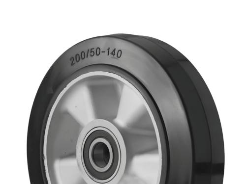 D80+1 Колесо резиновое для гидравлической тележки 200х50 мм