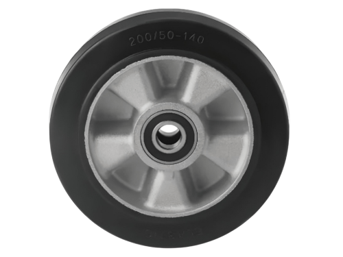 D80+1 Колесо резиновое для гидравлической тележки 200х50 мм