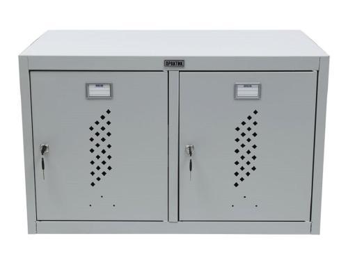Двухсекционный металлический шкаф Антресоль LS-21-60