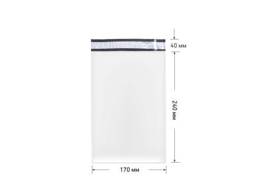 Курьерский пакет 170x240+40, 50 мкм (уп. 50 штук)