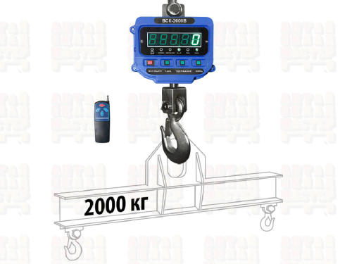 Весы крановые электронные ВСК-2000В