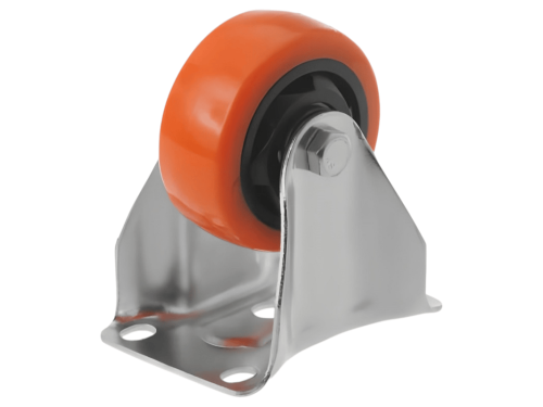 Колесо промышленное с неповоротной площадкой FCM 92 (75 мм/100 кг)