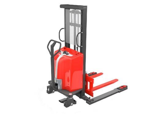 Штабелёр с электроподъёмом Noblelift SPN с грузоподъёмностью 1000 кг и раздвижными опорными вилами