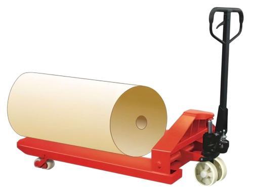 Тележка гидравлическая NOBLELIFT AC 20R500 для рулонов диаметром 400-600 с вилами длинной 800 мм