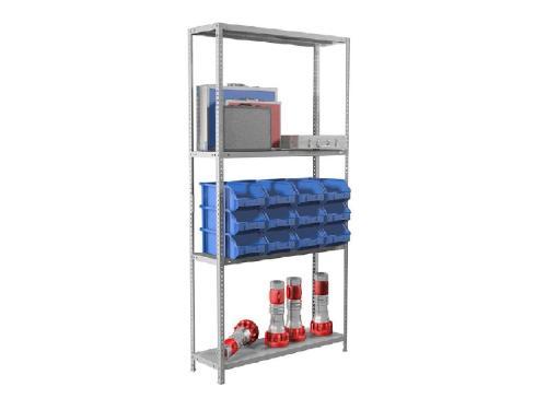 Стеллаж архивный разборный MS Standart 185KD/70x30/4