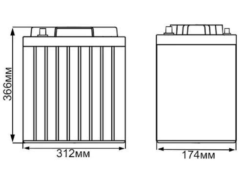 Аккумулятор Timberg T06300 (6V/300Ah)