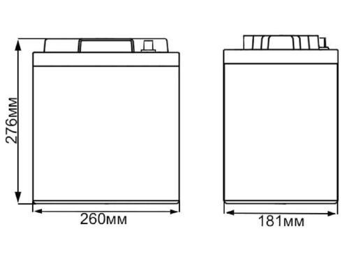 Аккумулятор Timberg T06185 (6V/185Ah)