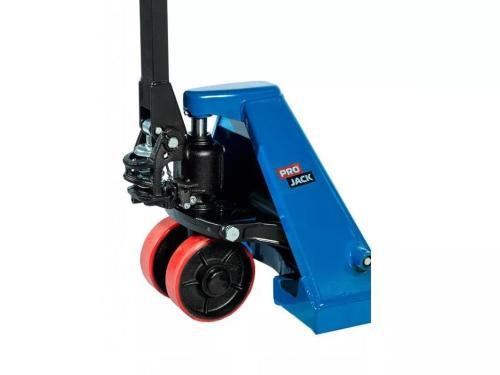 Тележка гидравлическая PRO JACK 2500 с вилами 1150x550 мм и полиуретановыми колесами