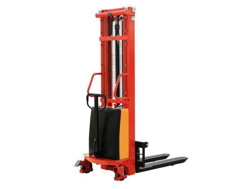 Штабелёр с электроподъёмом Noblelift SPN с грузоподъёмностью 1500 кг и свинцово-кислотной АКБ