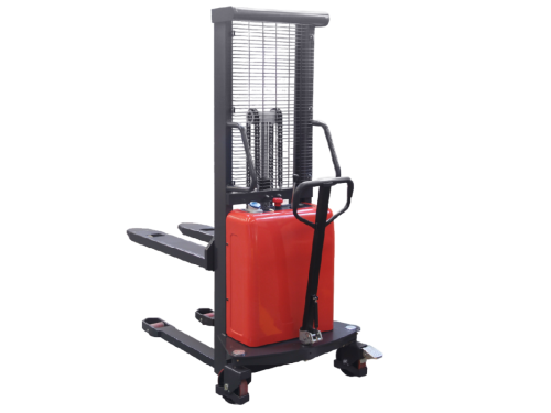 Штабелёр с электроподъёмом Noblelift SPN с грузоподъёмностью 1500 кг и свинцово-кислотной АКБ