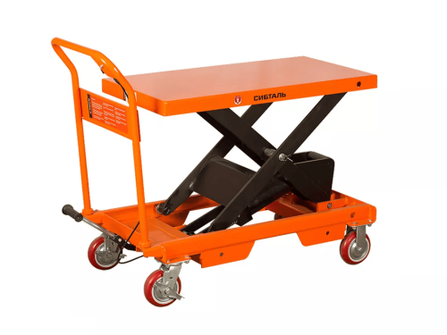 Стол подъёмный передвижной Сибталь СП1000 1Т с платформой 1000х510 мм