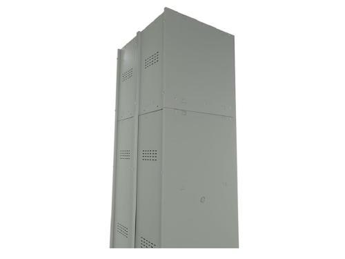 Двухсекционный металлический шкаф Антресоль ML-21-60