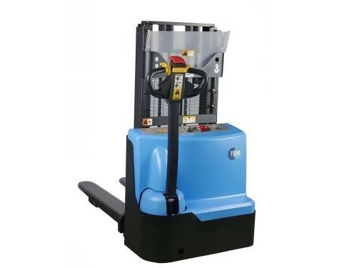 Штабелер самоходный электрический TOR WS15H-2000SC PRO 1,5Т-2М с контролем скорости подъёма и гелевой АКБ