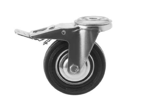 Колеса промышленное под болт М10 и тормозом SChb 93 (75 мм/50 кг)