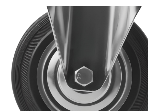 Колесо промышленное с неповоротной площадкой FC 63 (160 мм/150 кг)