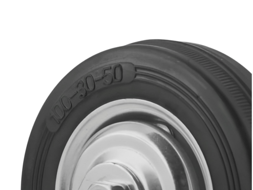 Колесо промышленное с поворотной площадкой и тормозом SCB 42 (100 мм/70 кг)