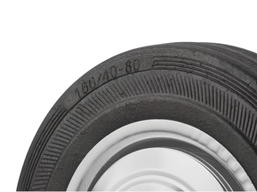 Колесо промышленное с поворотной площадкой и тормозом SCB 63 (160 мм/150 кг)