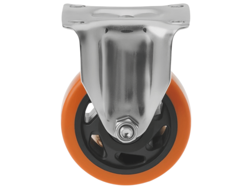 Колесо промышленное с неповоротной площадкой FCM 46 (100 мм/130 кг)