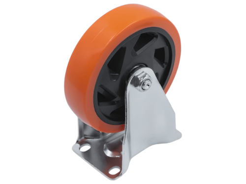 Колесо промышленное с неповоротной площадкой FCM 54 (125 мм/150 кг)