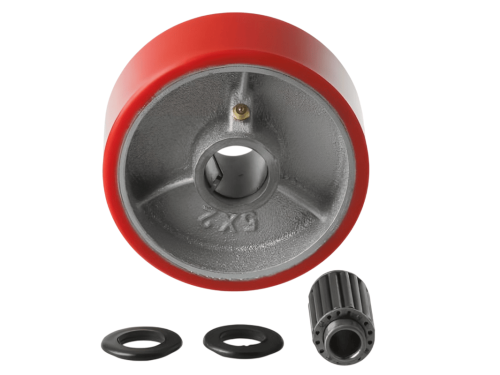 Колесо большегрузное без крепления P 54 (125 мм/280 кг)