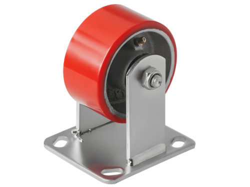 Колесо большегрузное с неповоротной площадкой FCP 46 (100 мм/230 кг)