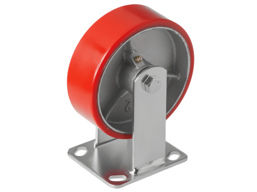 Колесо большегрузное с неповоротной площадкой FCP 63 (150 мм/360 кг)