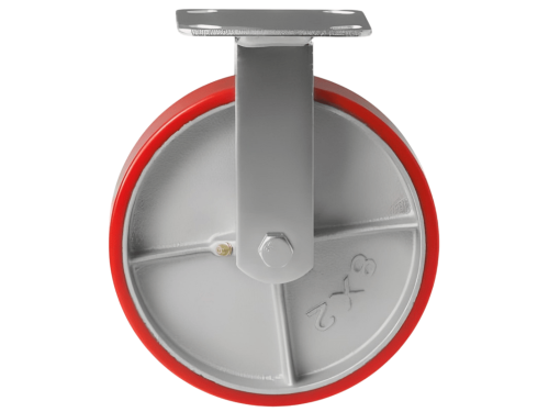 Колесо большегрузное с неповоротной площадкой FCP 80 (200 мм/460 кг)