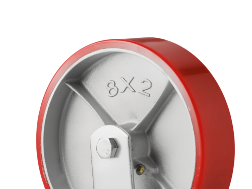 Колесо большегрузное с неповоротной площадкой FCP 80 (200 мм/460 кг)