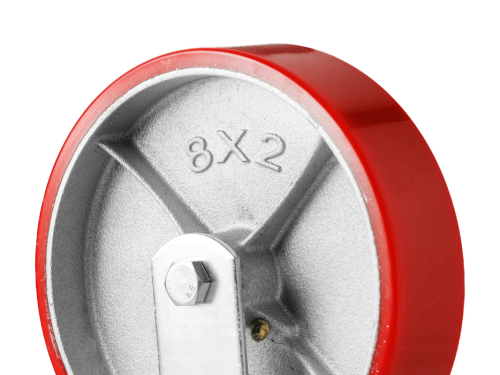 Колесо большегрузное с неповоротной площадкой FCP 85 (250 мм/530 кг)