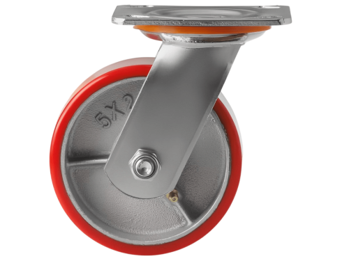 Колесо большегрузное с поворотной площадкой SCP 55 (125 мм/280 кг)