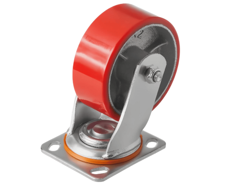 Колесо большегрузное с поворотной площадкой SCP 55 (125 мм/280 кг)