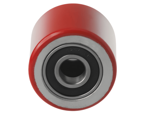 LR90+1 Ролик полиуретановый для гидравлической тележки  80х60 мм