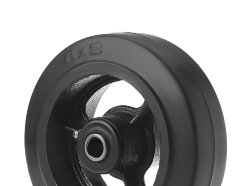 Колесо чугунное большегрузное без крепления D 63 (150 мм/230 кг)