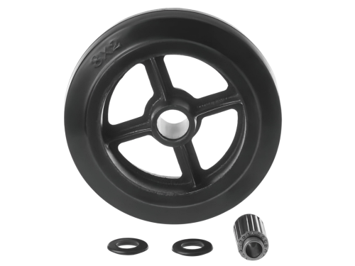 Колесо чугунное большегрузное без крепления D 80 (200 мм/280 кг)