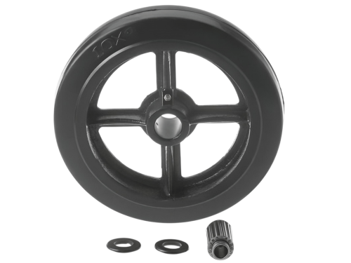 Колесо чугунное большегрузное без крепления D 85 (250 мм/350 кг)