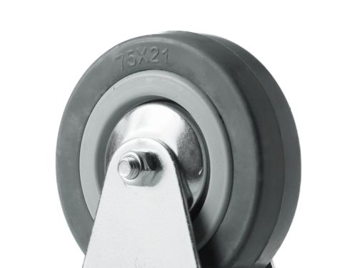 Колесо аппаратное с неповоротной площадкой и втулкой скольжения FCg 92 (75 мм/70 кг)