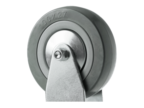 Колесо аппаратное с неповоротной площадкой и втулкой скольжения FCg 46 (100 мм/80 кг)