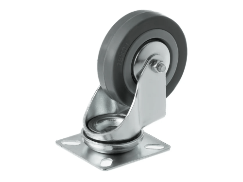 Колесо аппаратное с поворотной площадкой и втулкой скольжения SCg 93 (75 мм/70 кг)